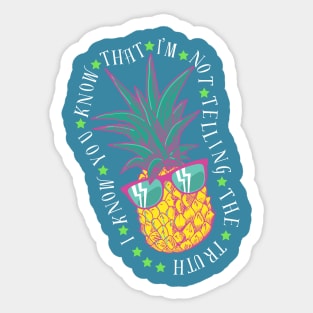 Pineapple Sticker